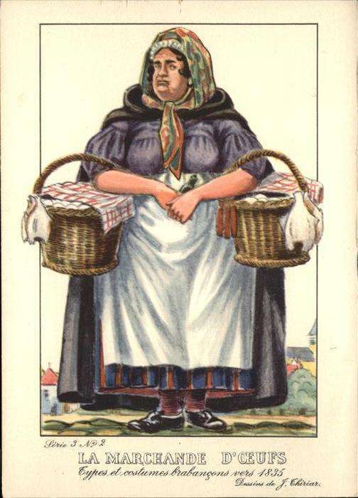 Exposition Bruxelles 1935 Tracht Serie 3 No 2