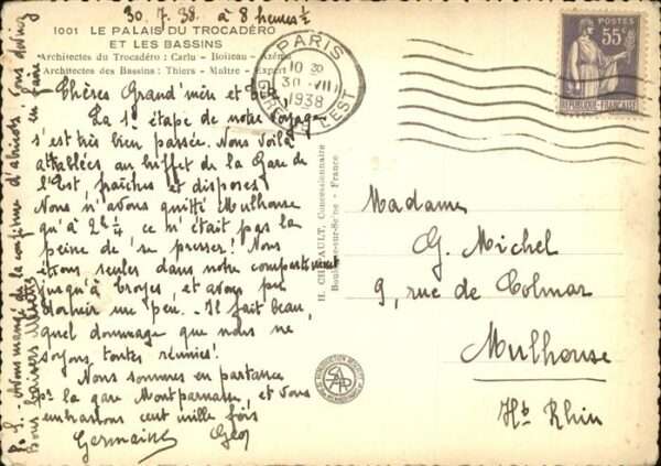 Exposition Internationale Paris 1937 Fliegeraufnahme – Bild 2