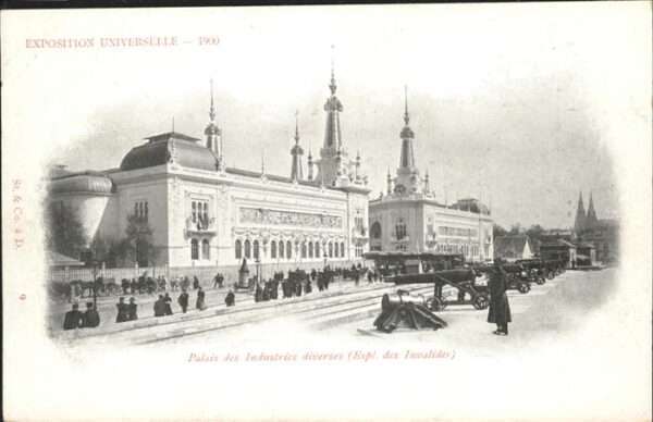 Exposition Universelle Paris 1900 Palais Industries