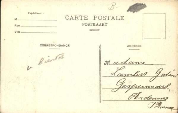 Exposition Bruxelles 1910 Pavillon Ville Bruxelles Taverne Alsaci – Bild 2