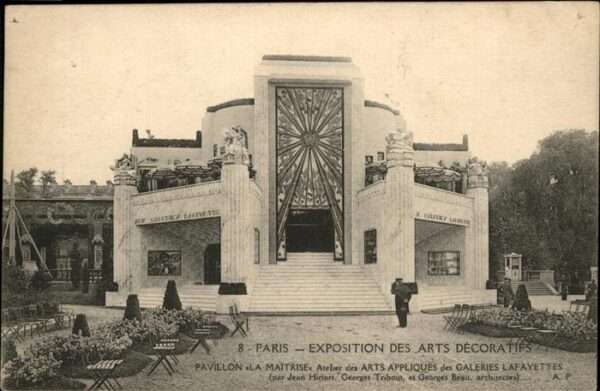 Exposition Arts Decoratifs Paris 1925 Pavillon Maitrise