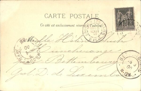 Exposition Universelle Paris 1900 Pont Alexandre III Kutsche – Bild 2