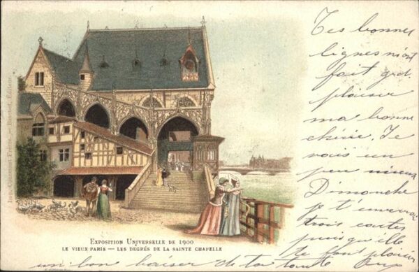 Exposition Universelle Paris 1900 Sainte Chapelle
