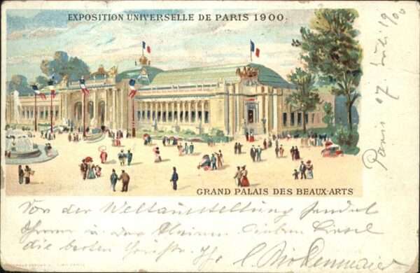 Exposition Universelle Paris 1900 Grand Palais des Beaux Arts