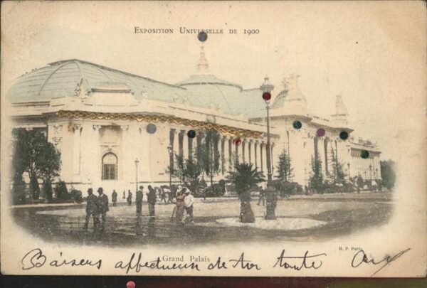 Exposition Universelle Paris 1900 Grand Palais Applikationen