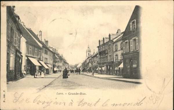 Lure Haute-Saone Grande Rue