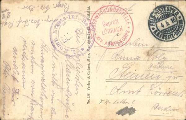 Essey-et-Maizerais Brücke 1. Weltkrieg Soldaten – Bild 2