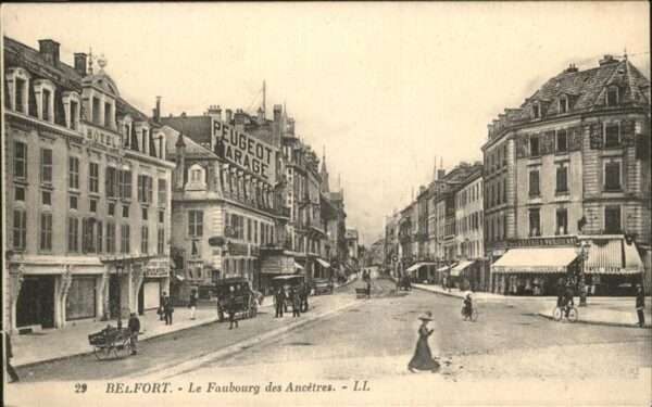 Belfort Alsace Faubourg Peugeot Garage
