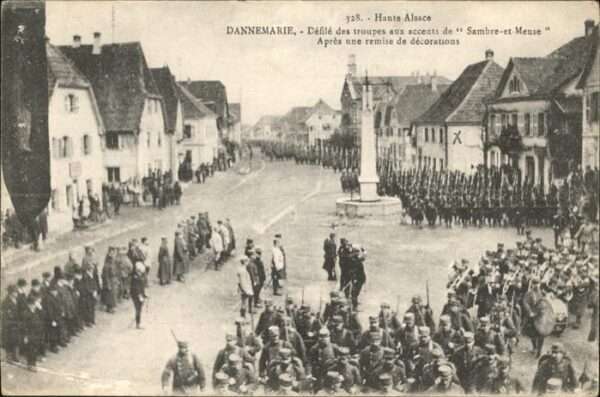 Dannemarie Haut-Rhin Sambre et Meuse Brunnen