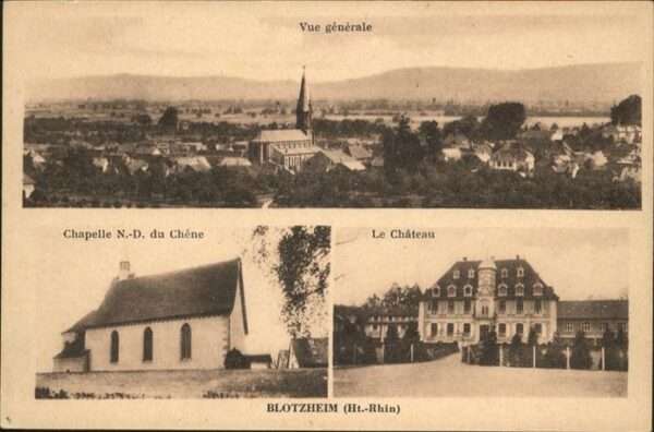 Blotzheim Chapelle Chateau