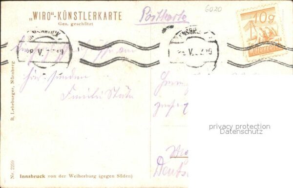 Verlag WIRO Wiedemann Nr. 2259 Innsbruck – Bild 2