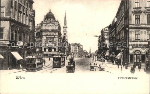 Strassenbahn Wien Praterstrasse