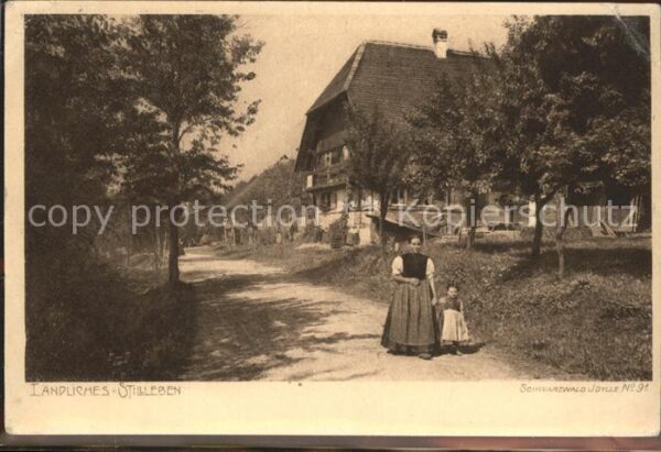 Verlag Elchlepp Nr. 91 Schwarzwald-Idylle Ländliches-Stilll