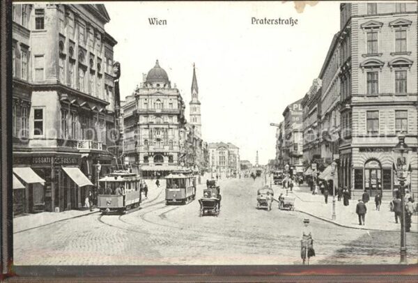 Strassenbahn Wien Praterstrasse
