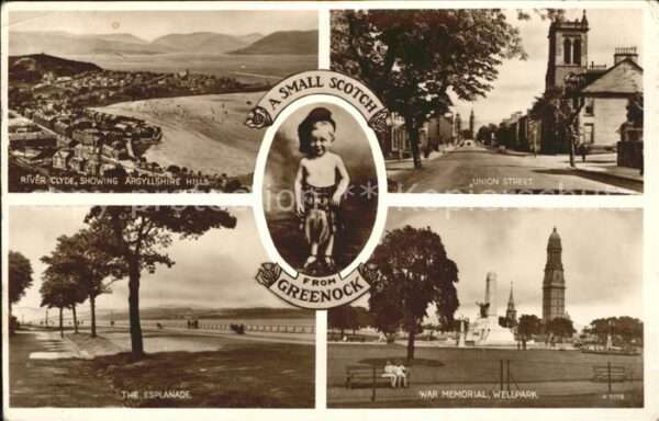 Greenock Pennsylvania War Memorial Union Street Esplanade