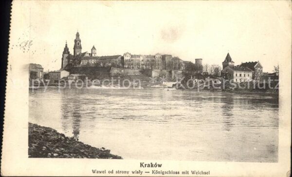 Krakow Krakau Wawel strony wisly