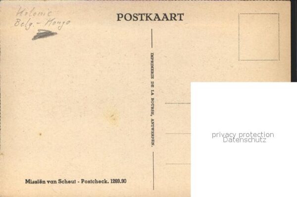 Kongo Belg. Kongo Kolonie Priester – Bild 2