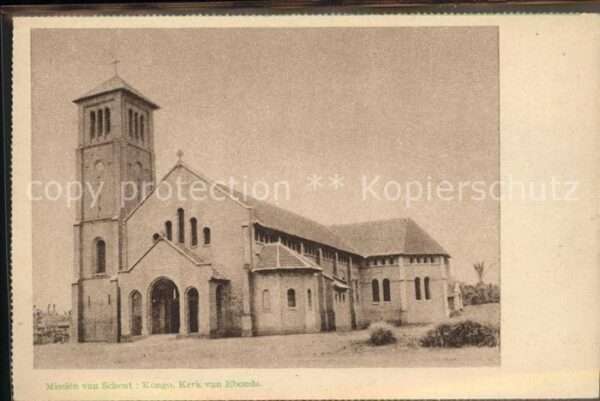 Kongo Missien van Scheut Kerk Ebonda