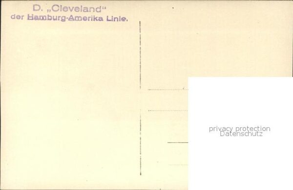 Dampfer Oceanliner Cleveland – Bild 2