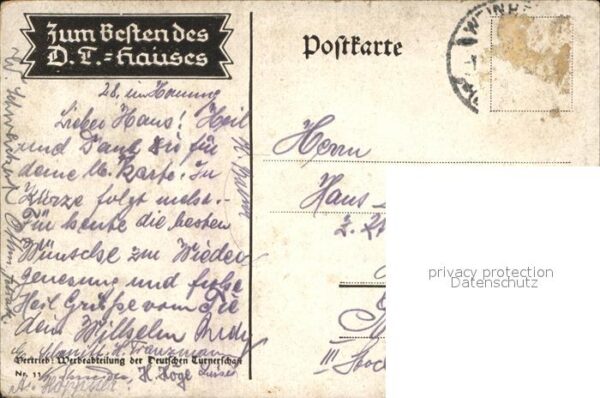 Kuenstlerkarte Lagerfeuer – Bild 2