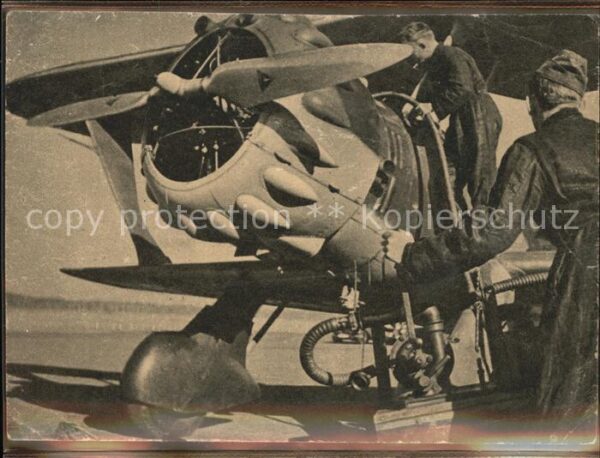 Flugzeuge WK2 Mechaniker