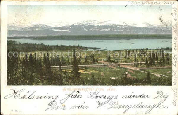 Ann Bunnerviksfjäll Panorama Berge