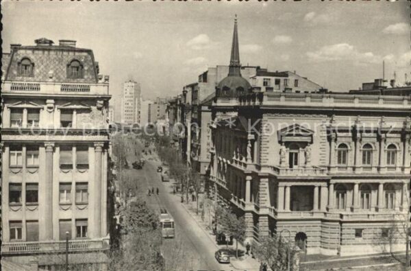 Beograd Belgrad Strassenpartie