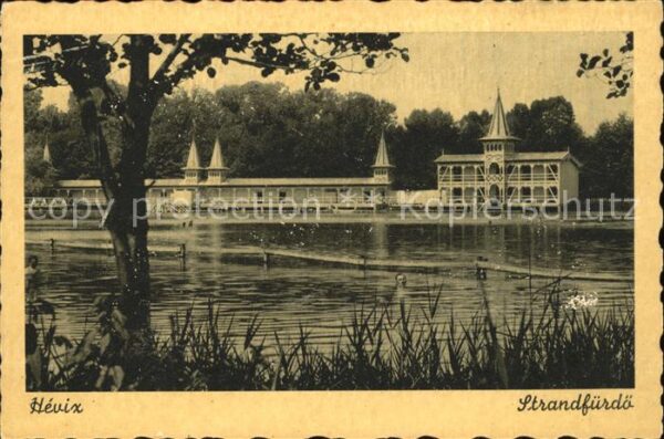 Heviz Strandfürdö Freibad Kurort