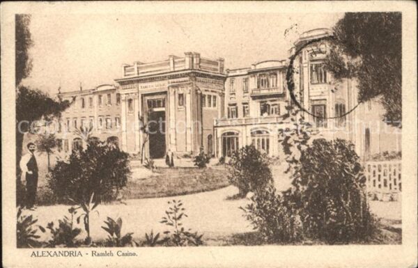 Alexandria Alexandrie Aegypten Ramleh Casino