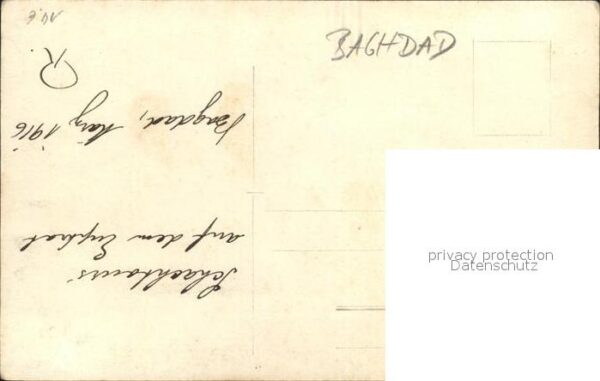 Baghdad Bagdad Boote Euphrat – Bild 2