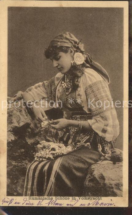 Rumaenien Rumänische Volkstracht
