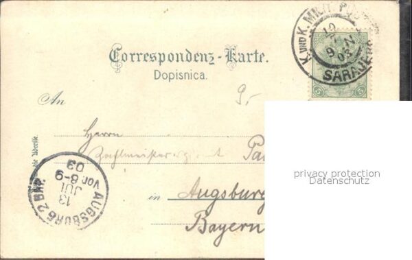 Sarajevo Begova Dzamija Moschee Inneres – Bild 2