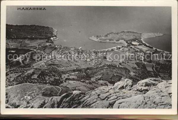 Makarska Dalmatien Panorama