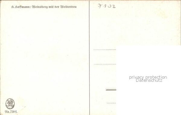 Hoffmann Heinrich Weinsberg Weibertreu Nr. 739 – Bild 2