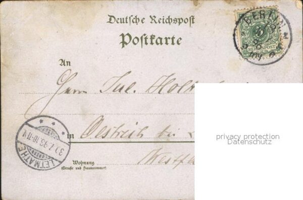 Ausstellung Gewerbe Berlin 1896 Gebäude Schul- und Wohlfahrts-Einrichtu – Bild 2