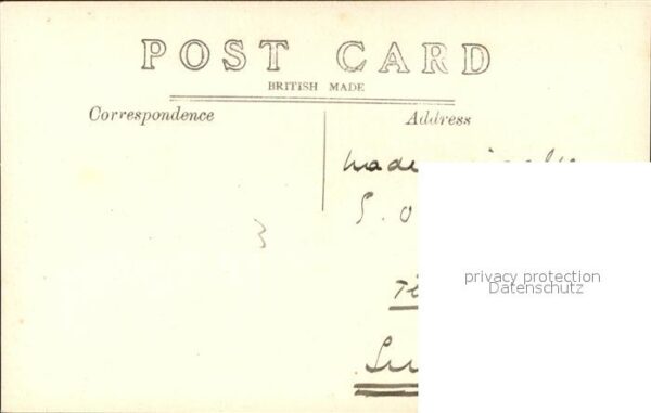Dampfer Oceanliner R.M.S.P. Andes Southampton – Bild 2