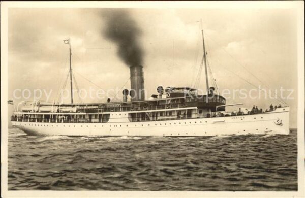 Dampfer Binnenschifffahrt S.S. Hertha