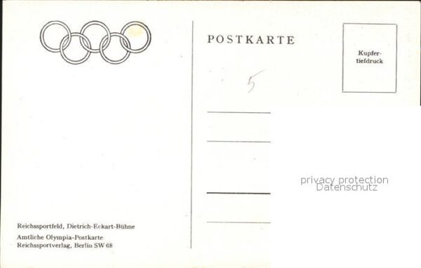 Freilichtbuehne Thingstaette Dietrich-Eckart-Bühne Reichssportfeld O – Bild 2