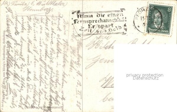 Hoffmann Heinrich Frühling im Schwarzwald Schwarzwaldhaus – Bild 2
