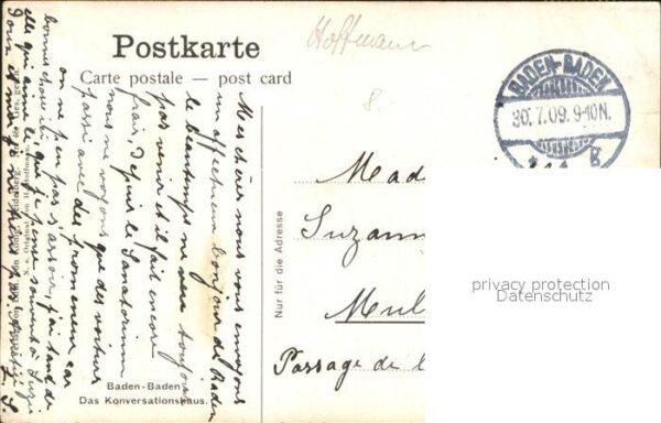Hoffmann Heinrich Baden-Baden Konversationshaus Nr. 46 – Bild 2