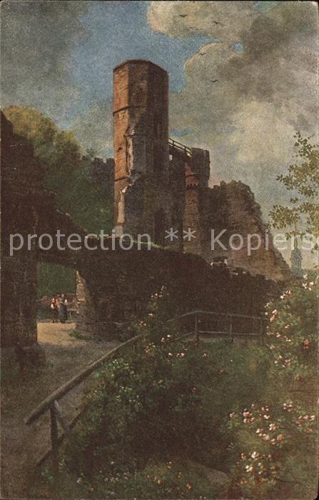 Hoffmann Heinrich Burgruine Dilsberg Nr. 740