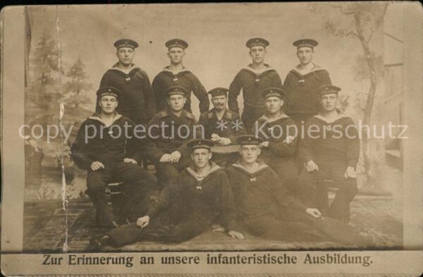 Marine Infanterie Ausbildung Gruppenfoto
