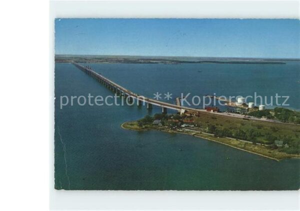 Falster Storstromsbrücke Fliegeraufnahme