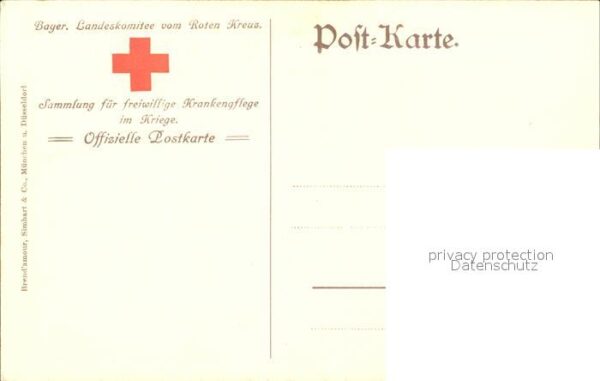 Adel Bayern Kronprinz Rupprecht Spendenkarte Rotes – Bild 2