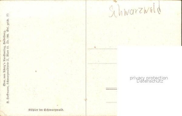 Hoffmann Heinrich Köhler im Schwarzwald Nr. 195 – Bild 2