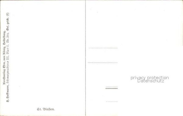 Hoffmann Heinrich St. Blasien Nr. 201 – Bild 2