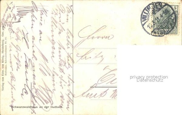 Hoffmann Heinrich Schwarzwaldhaus an der Gutach Nr. 10 – Bild 2