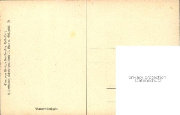 Hoffmann Heinrich Bauernhochzeit Musikanten Trompete Horn – Bild 2