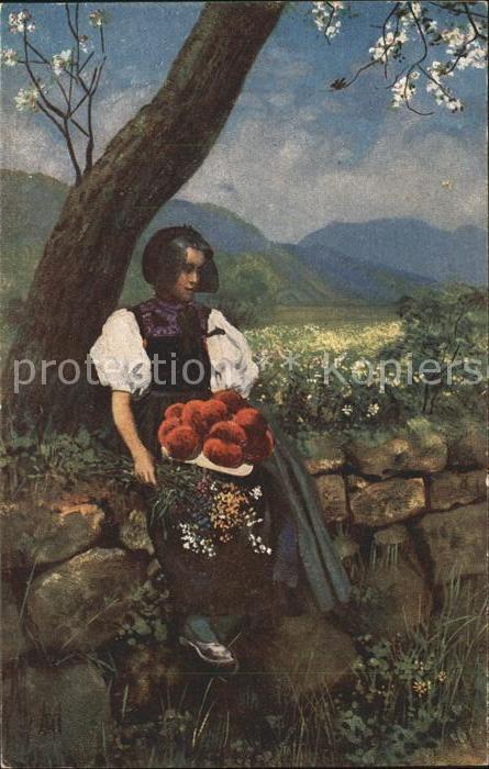Hoffmann Heinrich Frühling im Schwarzwald Junge Gutacheri