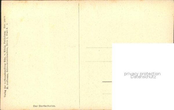 Hoffmann Heinrich Der Dorfschulze Tracht – Bild 2